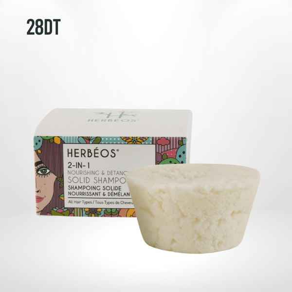 HERBÉOS™ |  Shampoing Solide 2-en-1 Nourrissant & Démêlant 65 gr